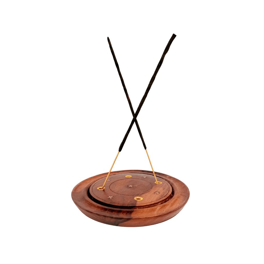 Wooden Incense Holder